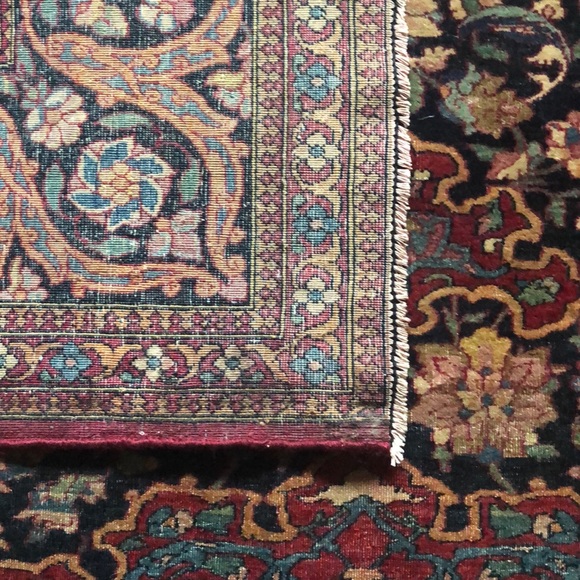 Ahmed Isfahan Antique Persian rug 4.8x6.7 - Picture 4 of 8